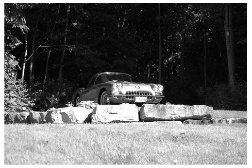 One of the cars on display at the Fleetwood Country Cruize-In 